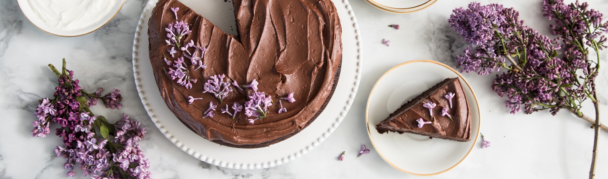 Gâteau au yaourt double chocolat