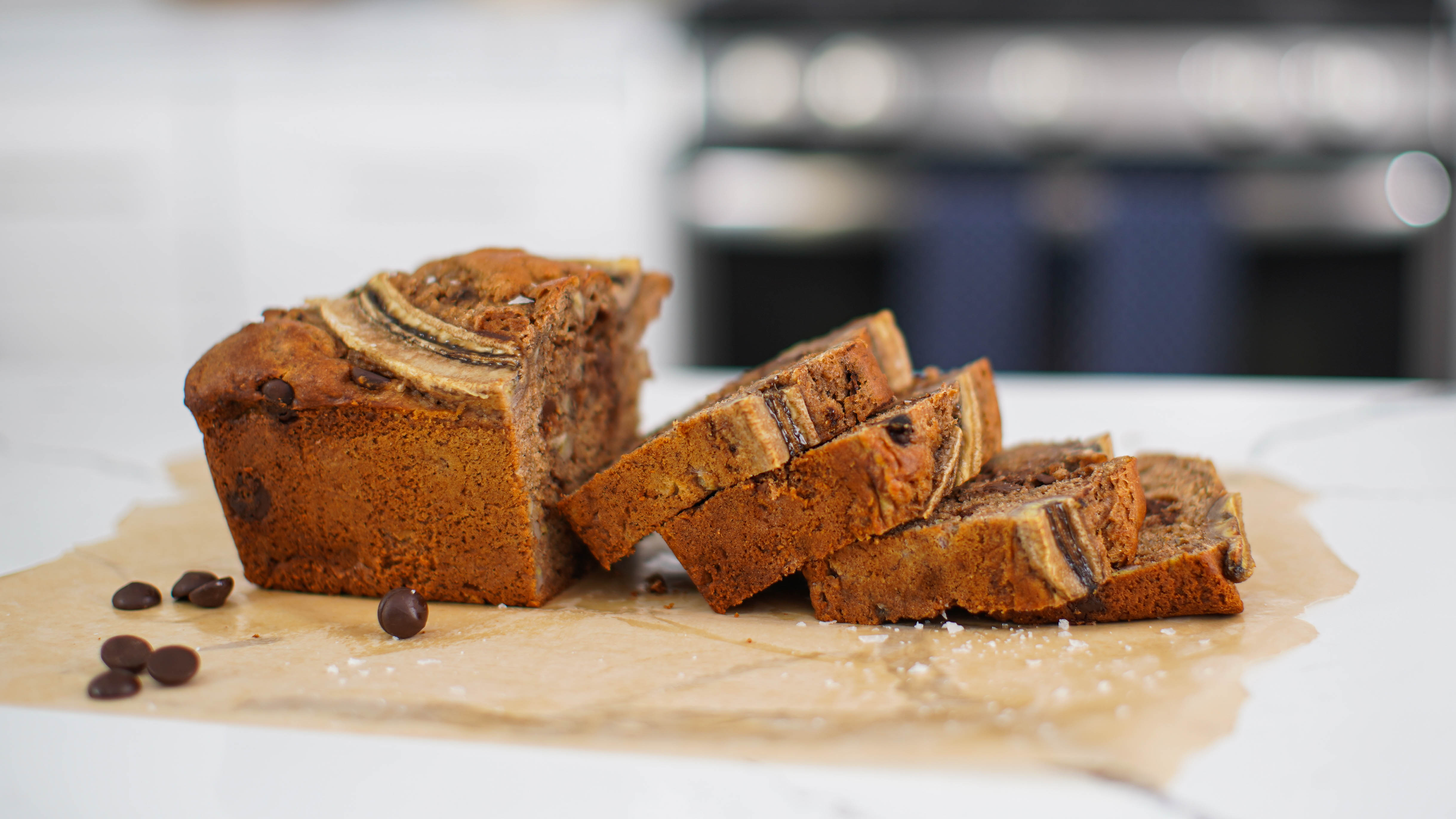 Banana Bread au chocolat