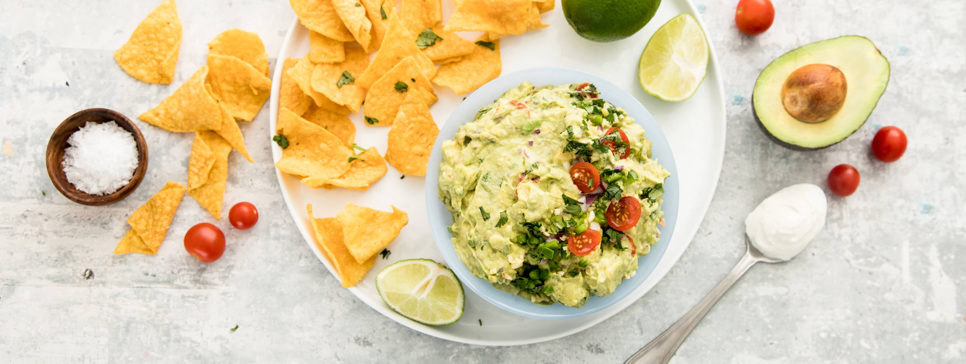 Guacamole met Yoghurt