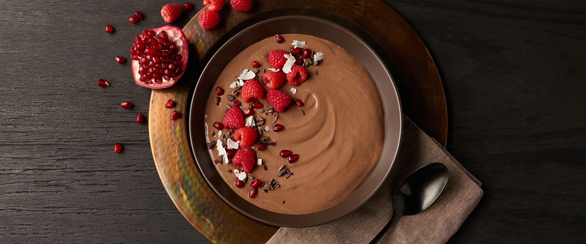 Smoothie bowl au chocolat