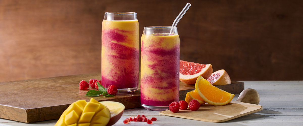 Smoothie protéiné aux agrumes