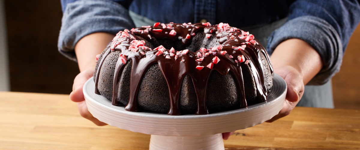 Gâteau de Noël au chocolat