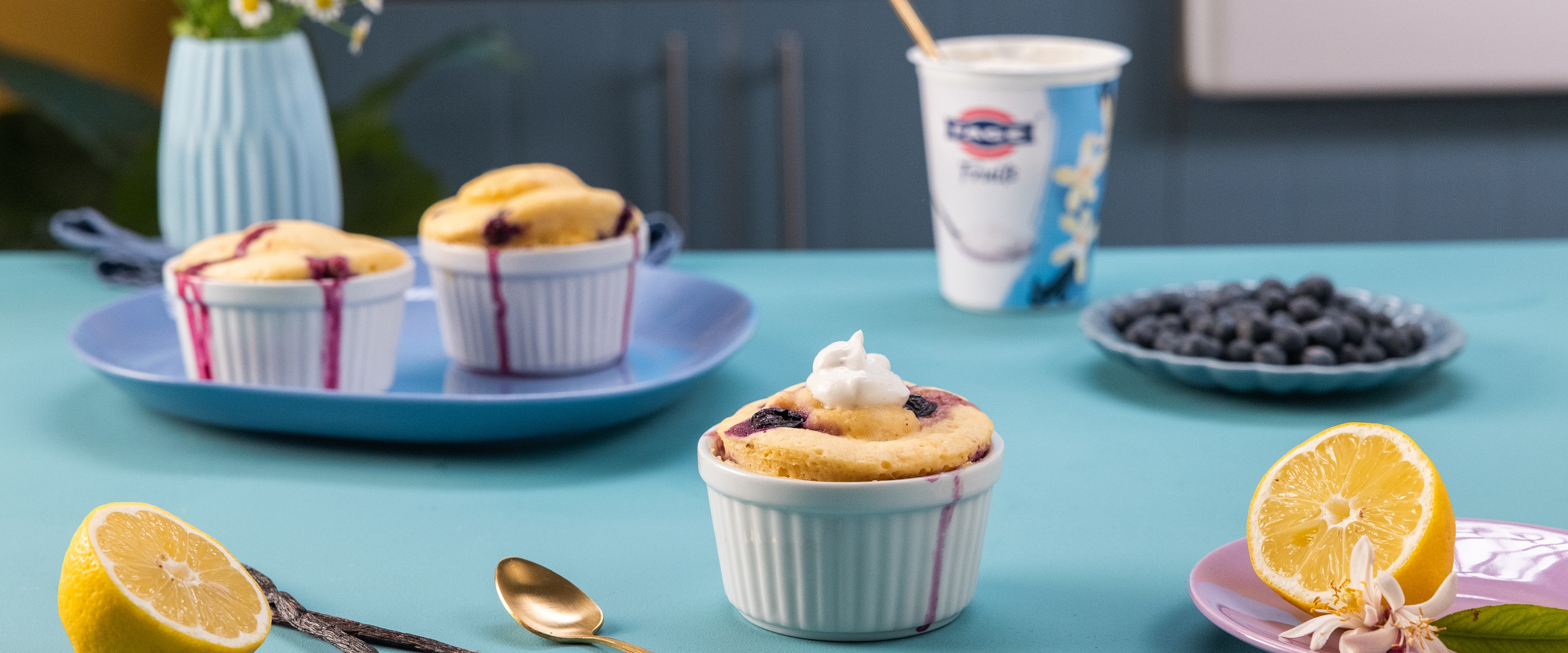 Mugcake au yaourt FAGE Fruits Vanille